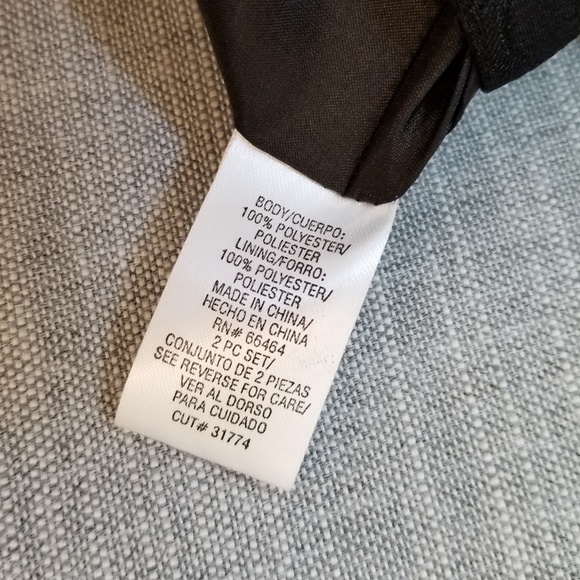 JADE SZ 8P Black Brocade Jacket Paisley Design - Picture 6 of 6